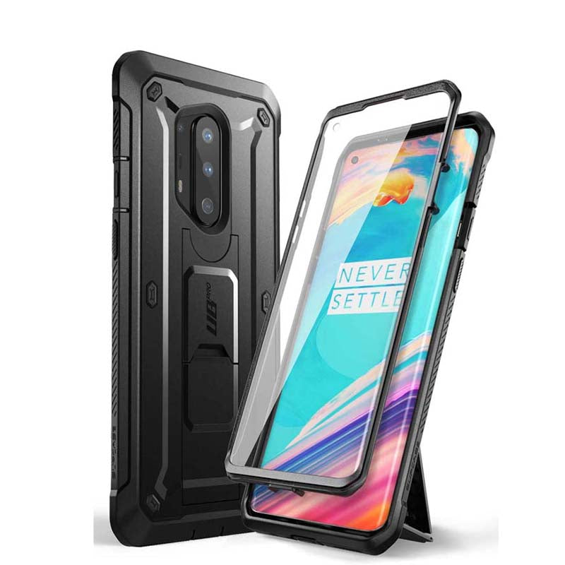 SUPCASE Unicorn Beetle Pro OnePlus 8 / 8 Pro / 8T Pelindung Skrin Terbina Dalam Sarung Sarung Lasak Seluruh Badan Hitam