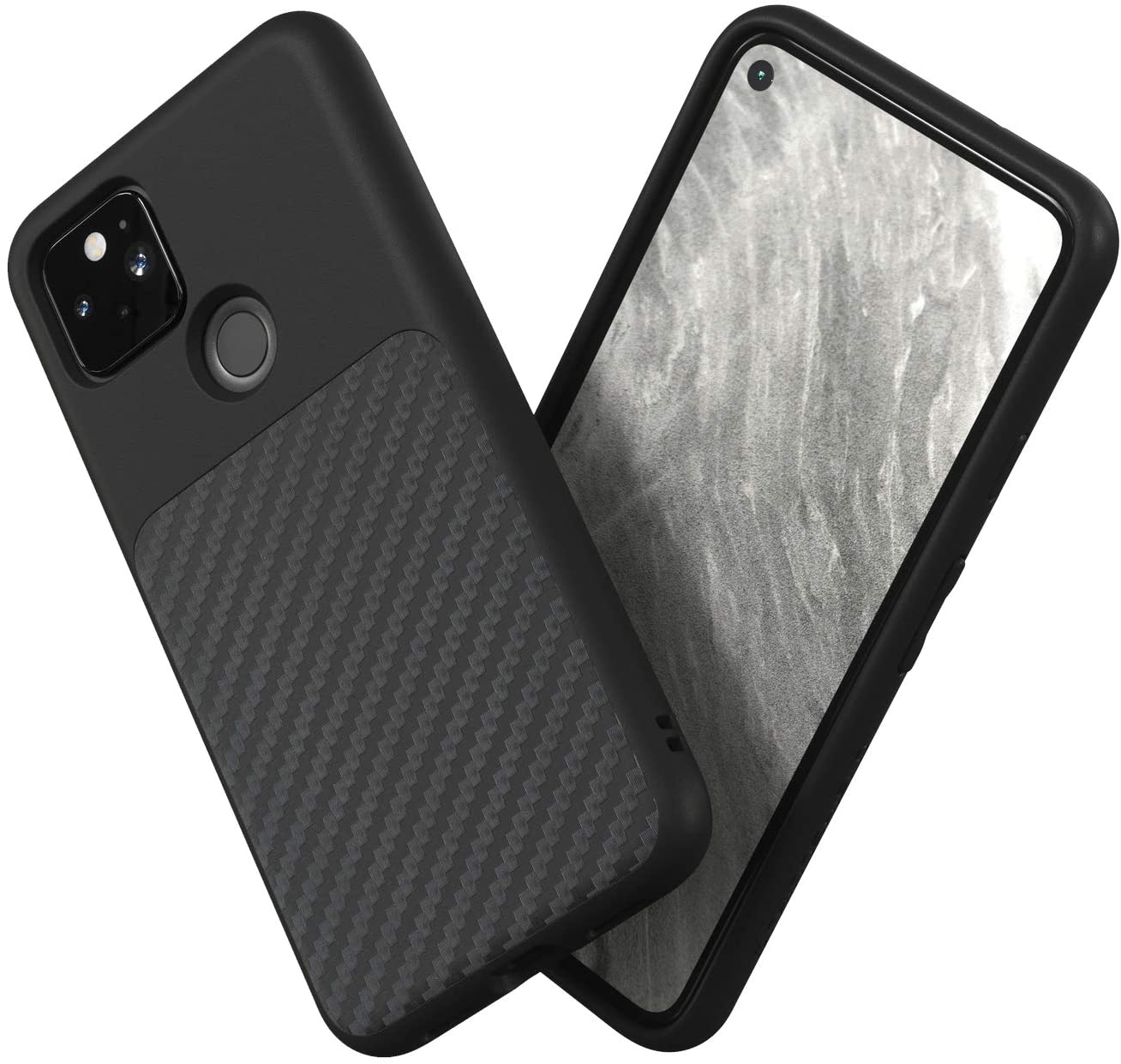 RhinoShield SolidSuit Google Pixel 5 Shock Absorbent Slim Design Protective Cover with Premium Matte Finish 3.5M / 11ft Drop Protection