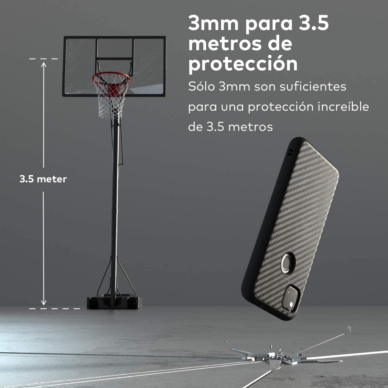 RhinoShield SolidSuit Google Pixel 4a / 4 / XL Penutup Pelindung Reka Bentuk Slim Penyerap Kejutan dengan Kemasan Matte Premium 3.5M / 11 kaki Perlindungan Jatuh