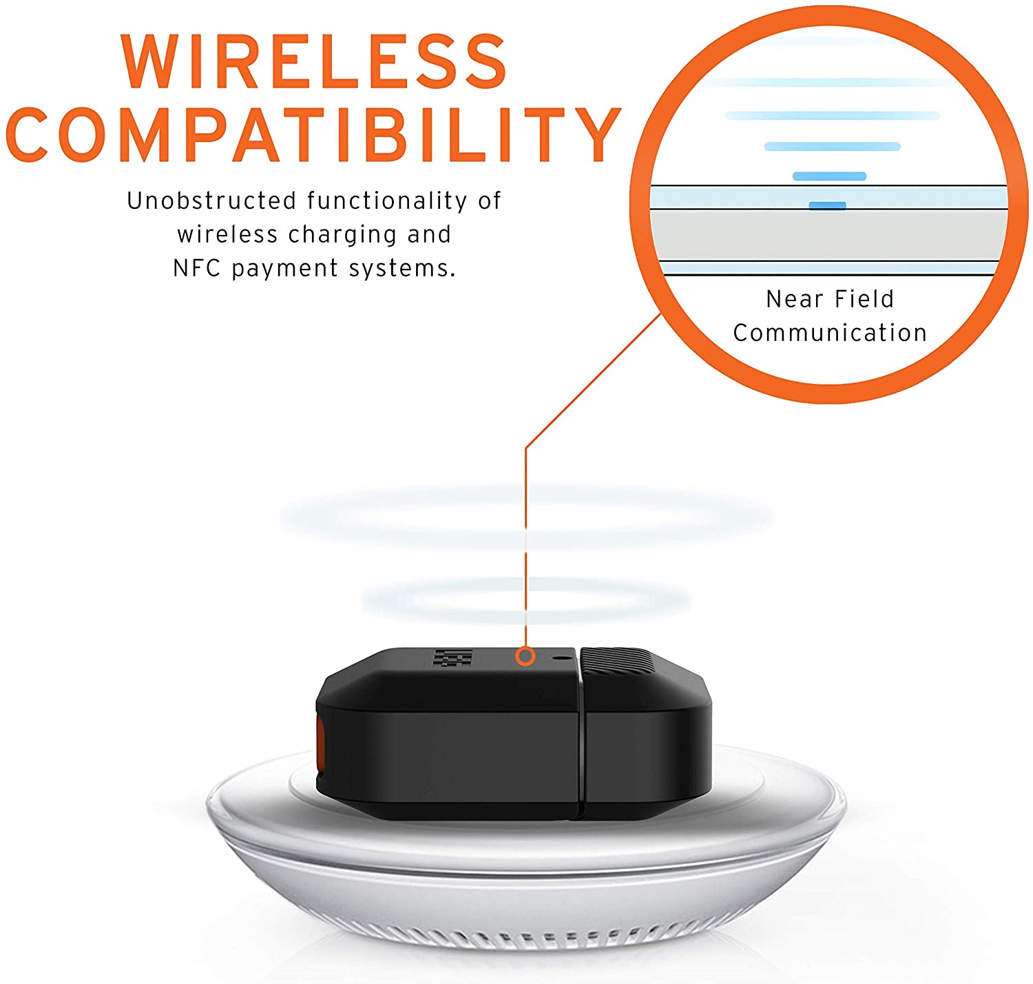 UAG Silicone AirPods (1st Gen & 2nd Gen) Perlindungan Badan Penuh Lasak Tahan Air Sarung Silikon Sentuhan Lembut dengan Carabiner Boleh Cabut