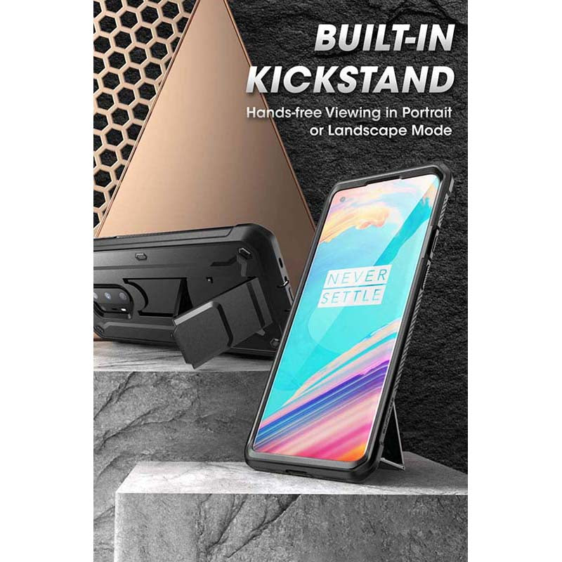 SUPCASE Unicorn Beetle Pro OnePlus 8 / 8 Pro / 8T Pelindung Skrin Terbina Dalam Sarung Sarung Lasak Seluruh Badan Hitam