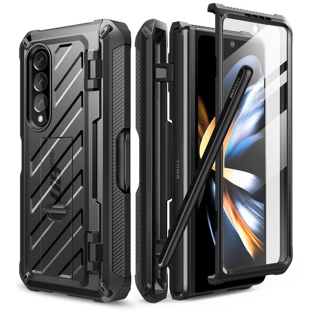 SUPCASE Unicorn Beetle Pro Case Galaxy Z Fold 4 S Pen Slot FullBody DualLayer Rugged Builtin Screen Protector Kickstand
