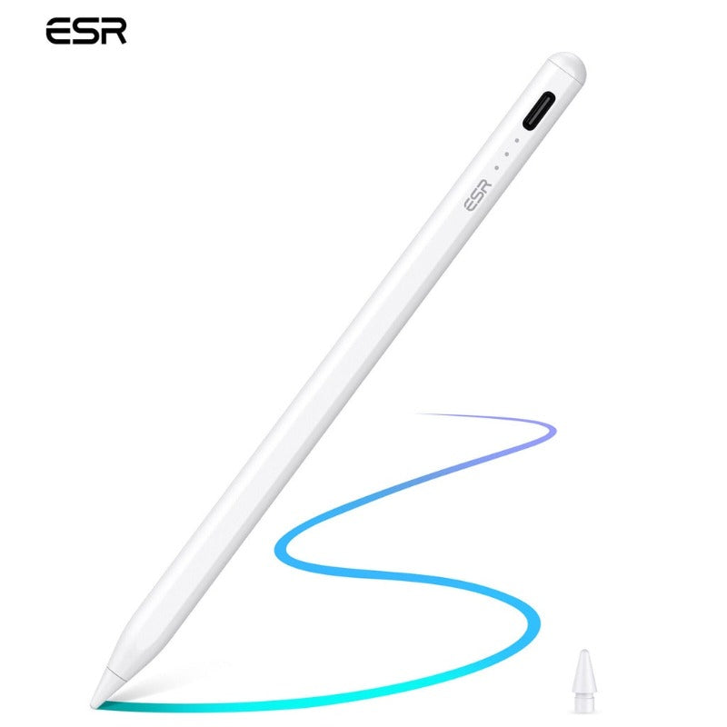 ESR untuk iPad Pensil Stylus Pen Magnetic Stylus Apple Pensil untuk iPad Air 4/5/iPad 8/9th/iPad Pro 2020/2021
