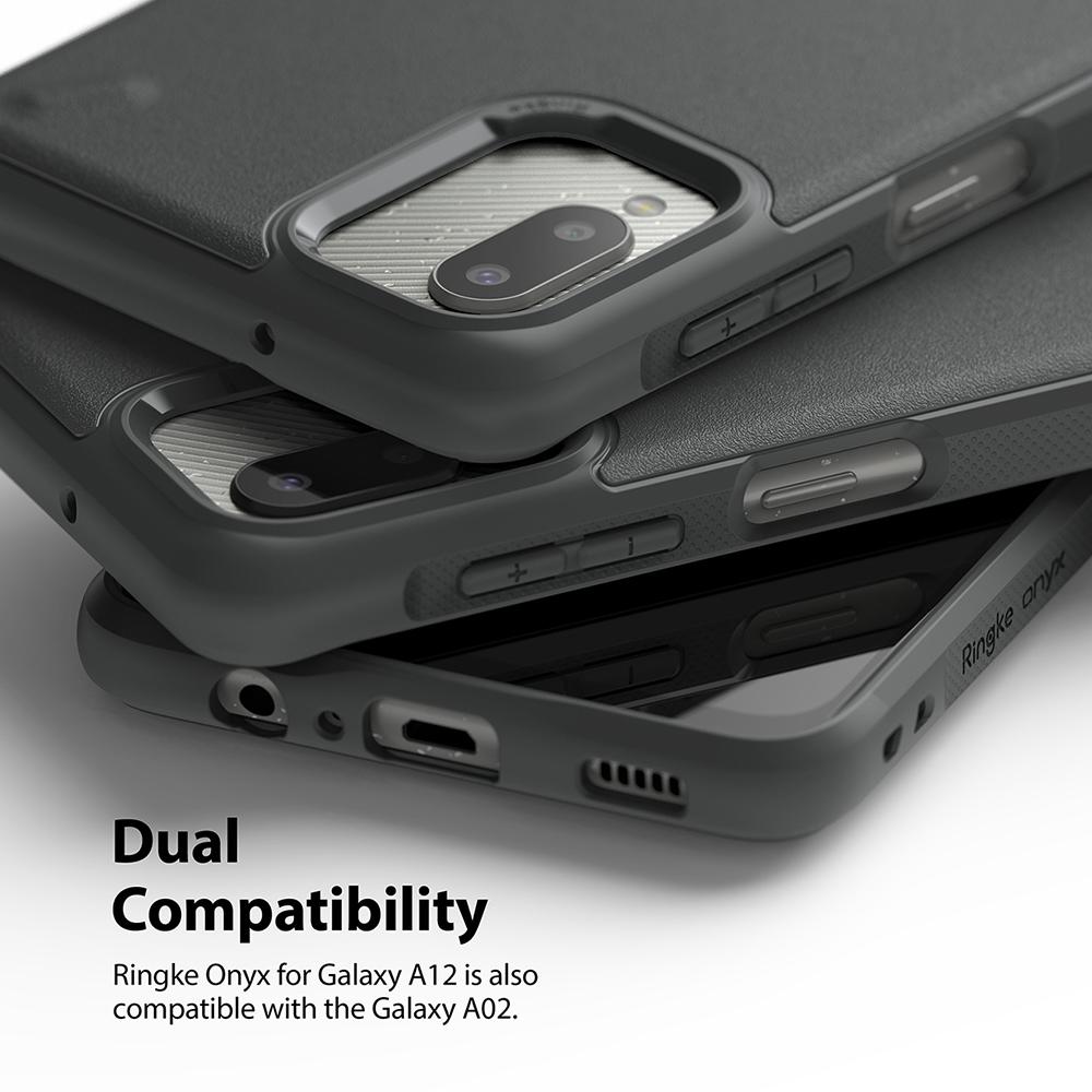Sarung Kulit Keras Ringke Onyx Samsung Galaxy A12 / A02