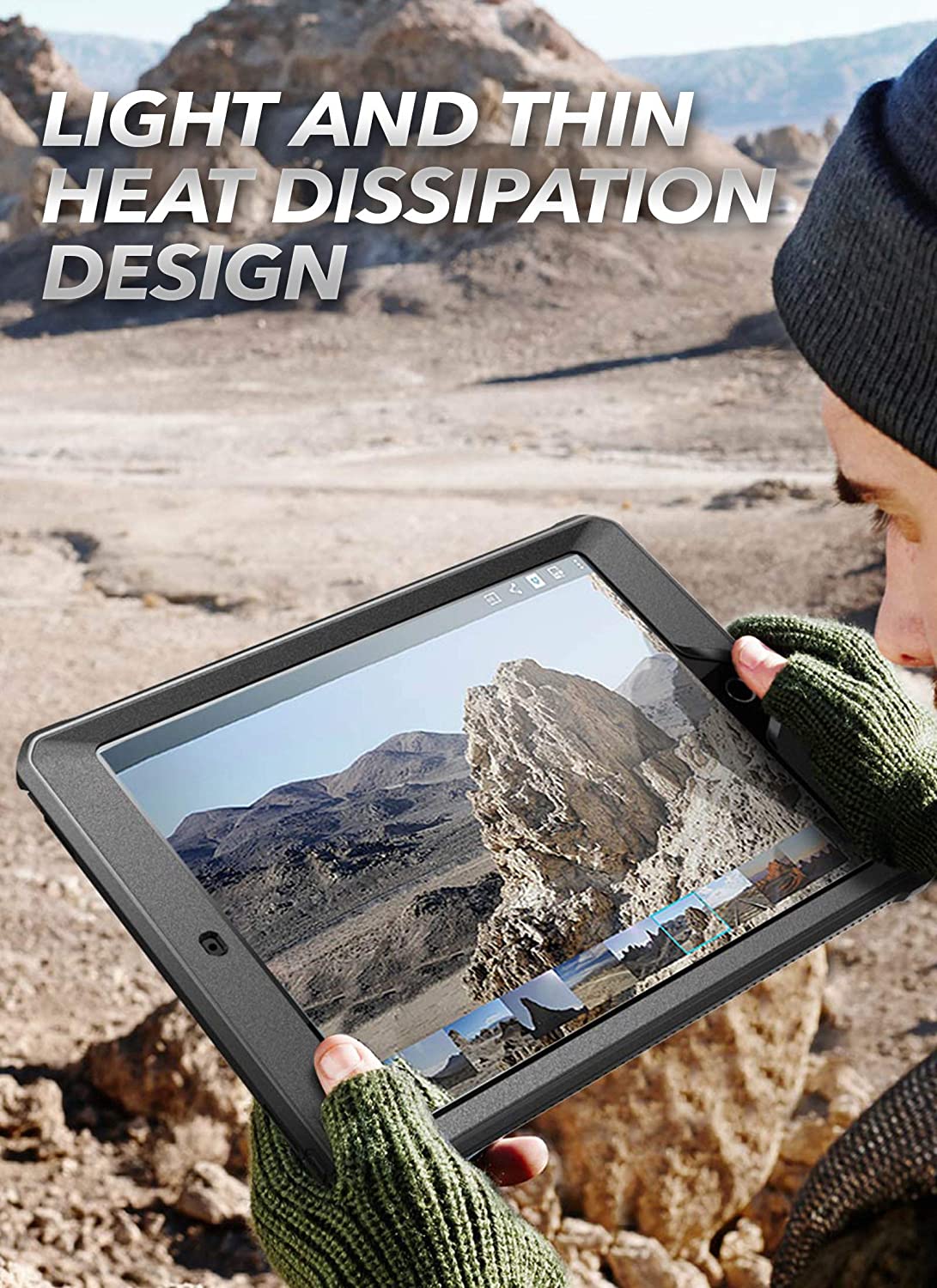 SUPCASE Unicorn Beetle Pro iPad 10.2 (2020/2019) dengan Sarung Pelindung Pelindung Skrin Terbina dalam