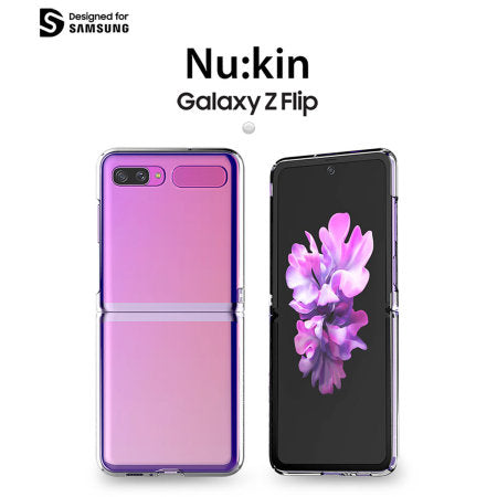 Araree Nukin Galaxy Z Flip Transparent Polycarbonate Premium Hard Coating Slim Case Clear