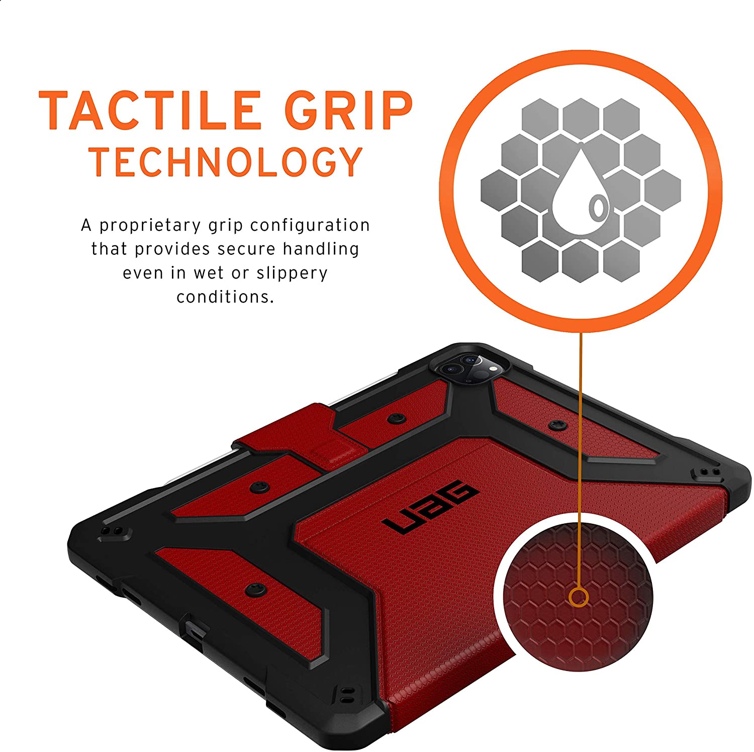 UAG iPad Pro 11 / 12.9 inch 2020 Case Metropolis Folio Slim Heavy-Duty Tough Multi-Viewing Angles Stand Military Drop Tested Rugged Protective Cover