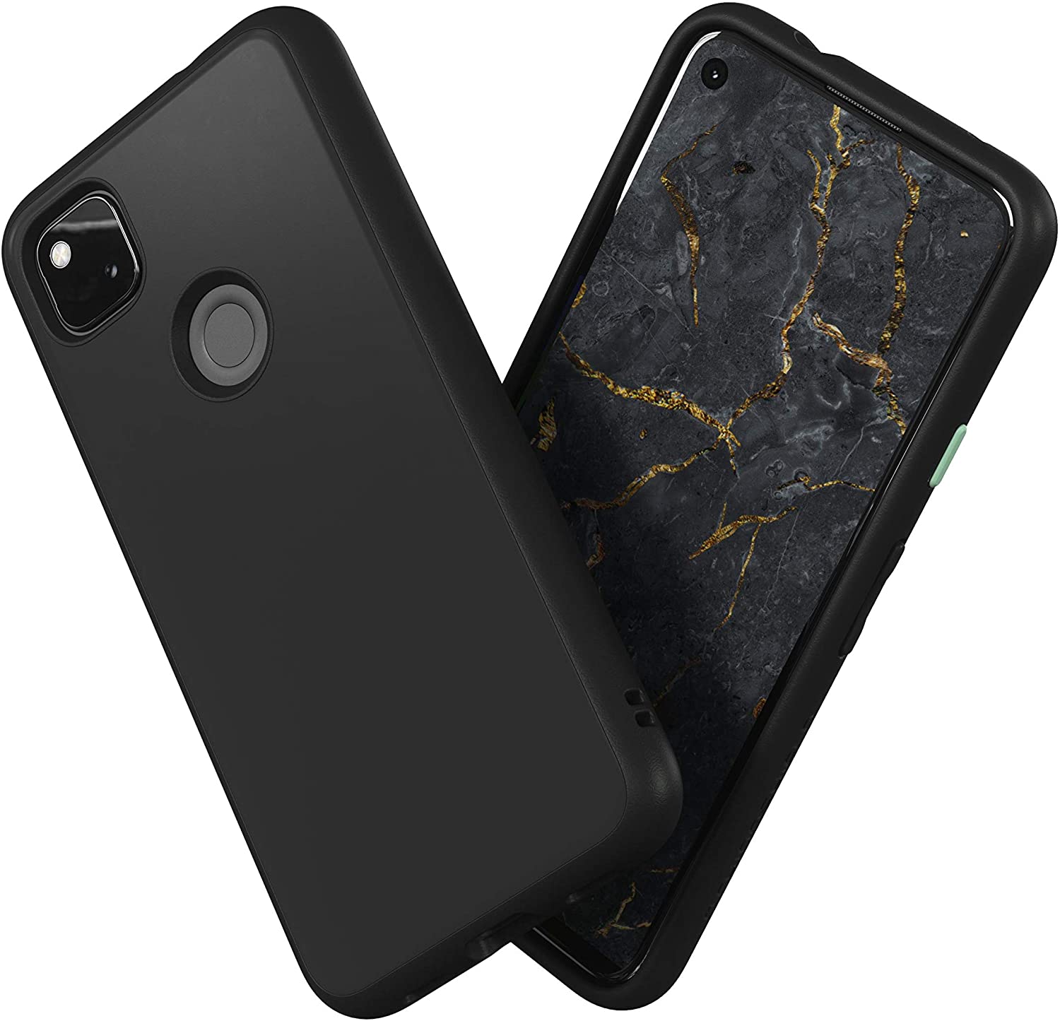 RhinoShield SolidSuit Google Pixel 4a / 4 / XL Penutup Pelindung Reka Bentuk Slim Penyerap Kejutan dengan Kemasan Matte Premium 3.5M / 11 kaki Perlindungan Jatuh