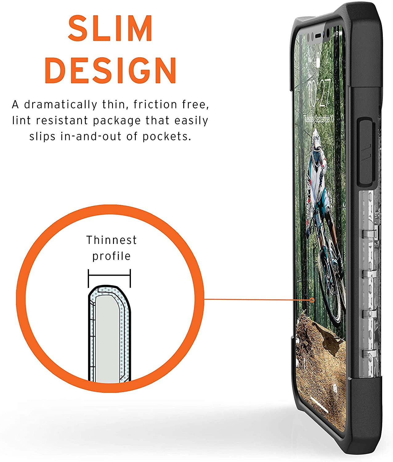 UAG Plasma iPhone 12 / Pro / Pro Max / Mini URBAN ARMOR GEAR Rugged Lightweight Slim Shockproof Transparent Protective Cover