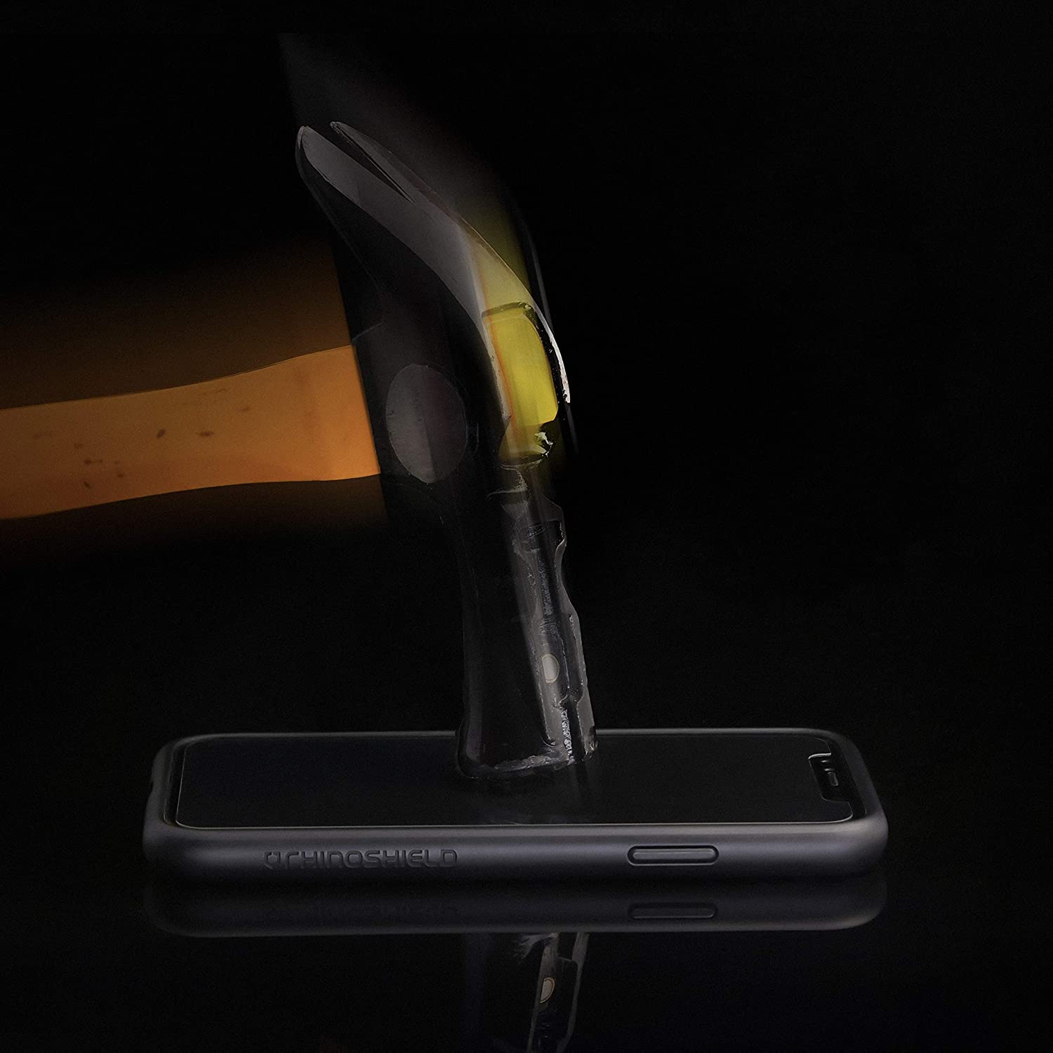 RhinoShield 9H Tepi Melengkung 3D iPhone13&12/Pro/ProMax/Mini Tempered Liputan Penuh Perlindungan Skrin Tahan Gores Jelas