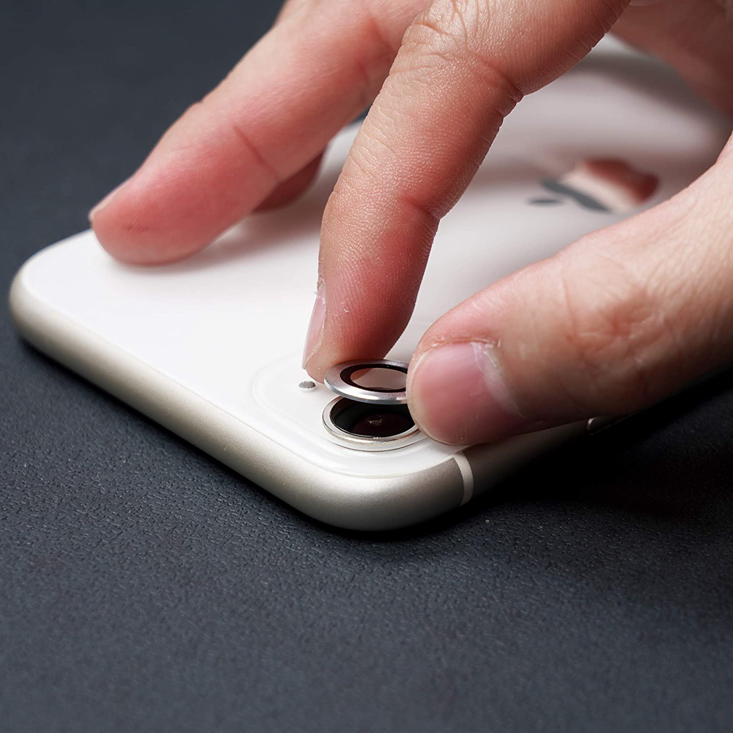 RhinoShield iPhone 12 Pro 9H Pelindung Lensa Kamera Kaca Terbaja
