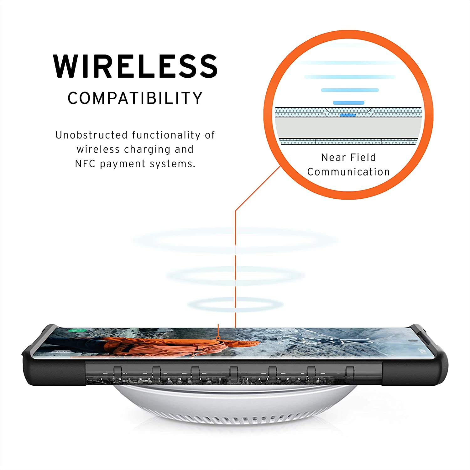 UAG Samsung Galaxy Note 10 Plasma Feather-Light Lasak Tentera Jatuh Kes Telefon Diuji