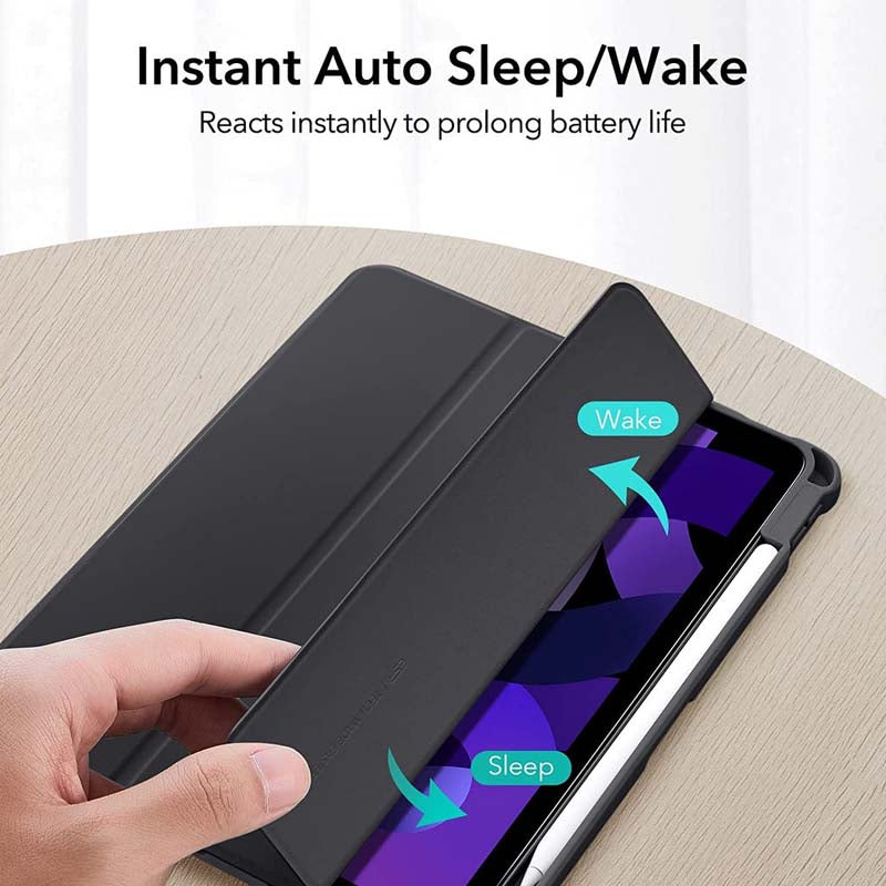 Sarung ESR Rebound Hybrid Pro Serasi dengan iPad Air 5 / 4, iPad Pro 11 (2021) Pemegang Pensel Apple Pencil 2