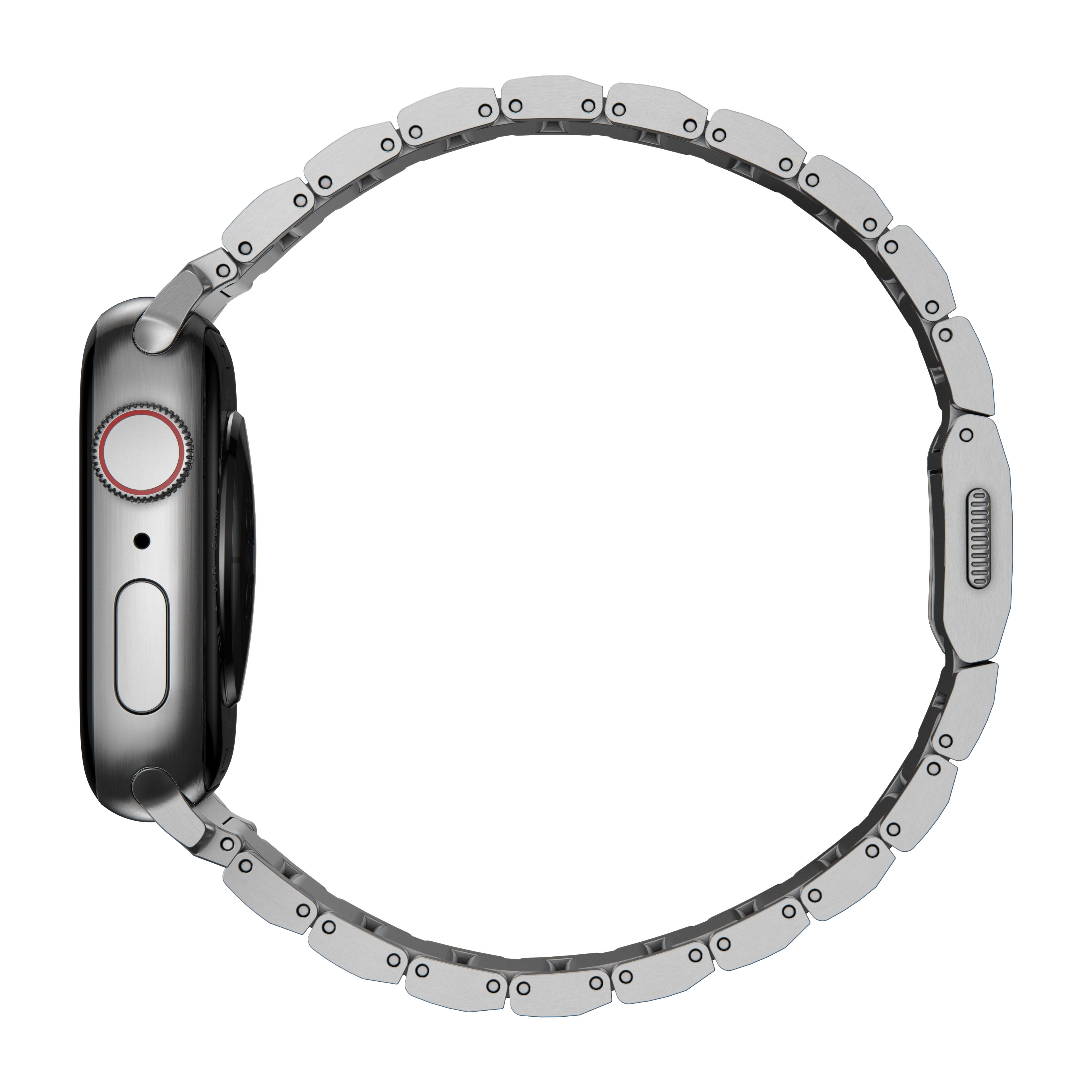 Nomad Titanium Band Version 2 compatible for Apple Watch Series SE/Ultra/10/9/8/7/6/5/4/3/2