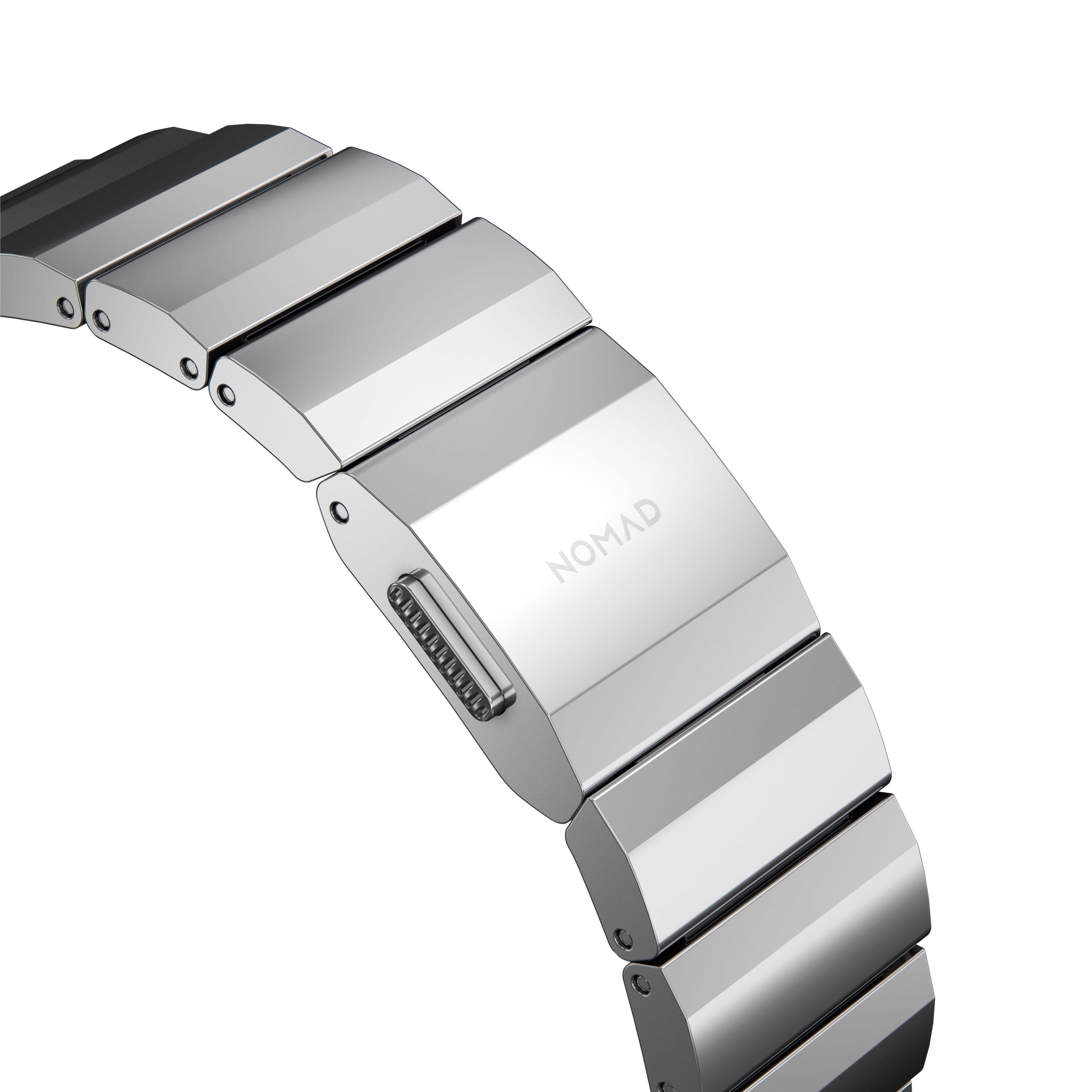 Nomad Steel Band Version 2 compatible for Apple Watch Series SE/Ultra/8/7/6/5/4/3/2