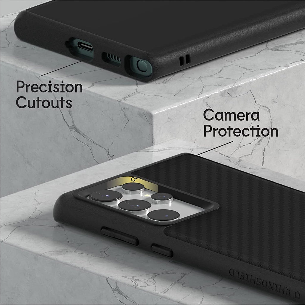 RhinoShield SolidSuit Samsung Galaxy S22 / Plus / Ultra Shock Absorbent Slim Design Protective Case Cover