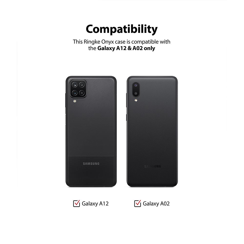 Sarung Kulit Keras Ringke Onyx Samsung Galaxy A12 / A02