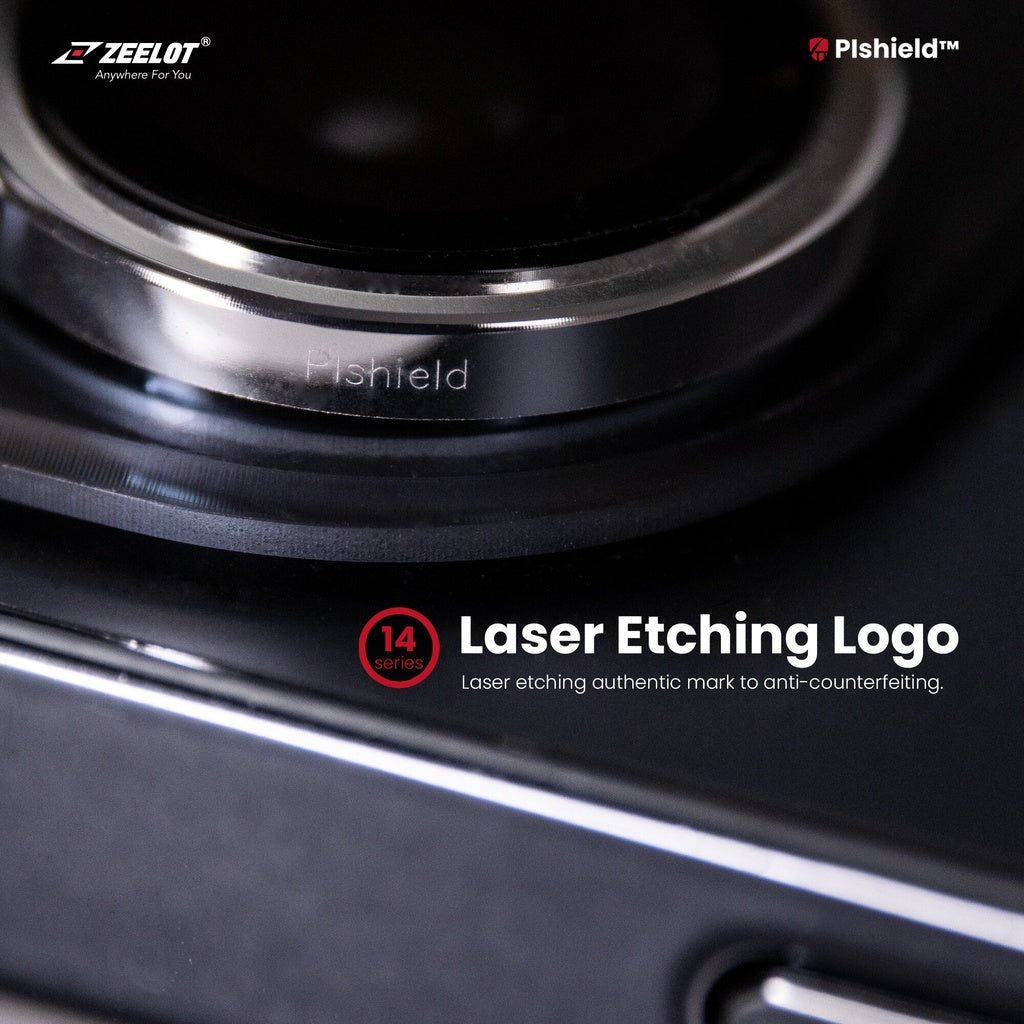 ZEELOT Plshield Titanium Alloy Lens Protector for iPhone 14 / Plus / Pro / Pro Max Series