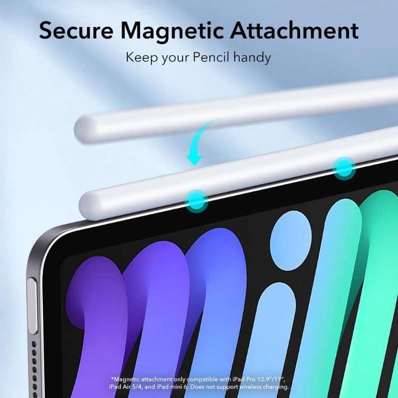 ESR untuk iPad Pensil Stylus Pen Magnetic Stylus Apple Pensil untuk iPad Air 4/5/iPad 8/9th/iPad Pro 2020/2021