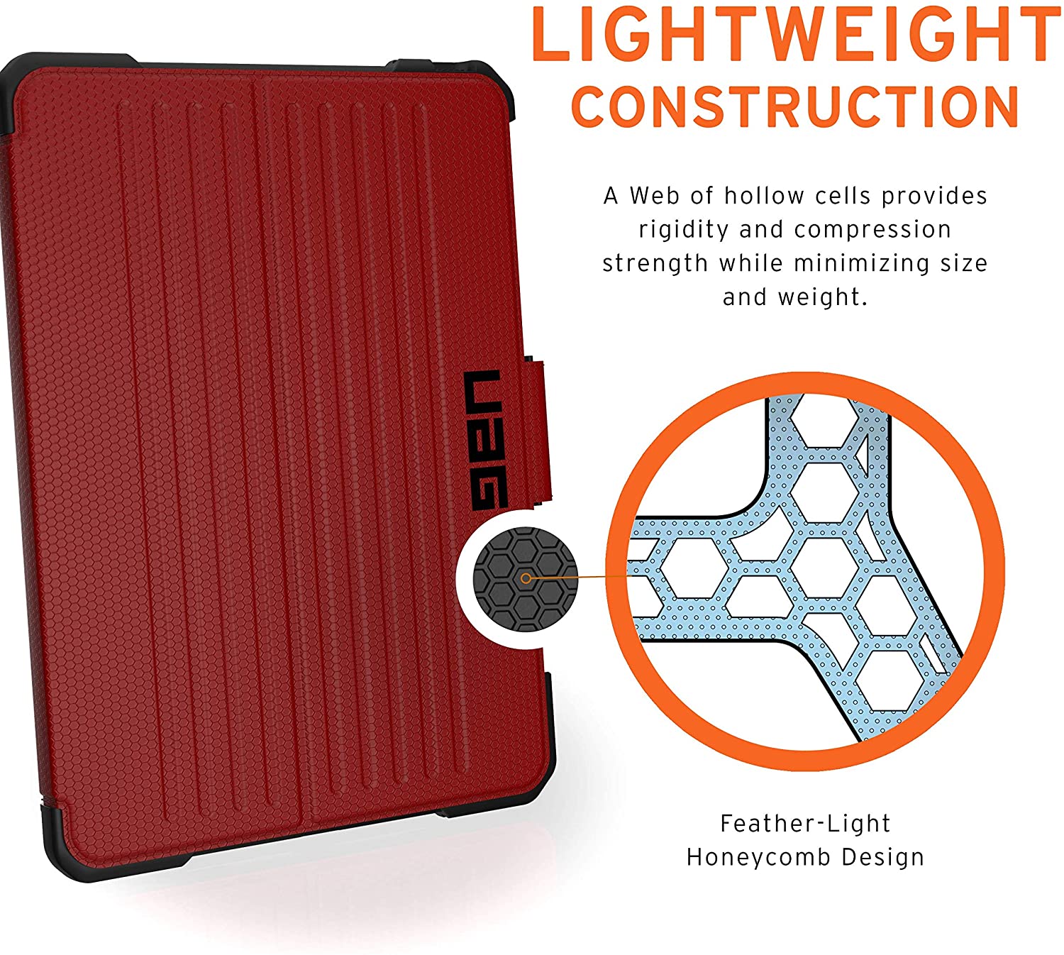 UAG iPad Pro 11 / 12.9 inch 2020 Case Metropolis Folio Slim Heavy-Duty Tough Multi-Viewing Angles Stand Military Drop Tested Rugged Protective Cover