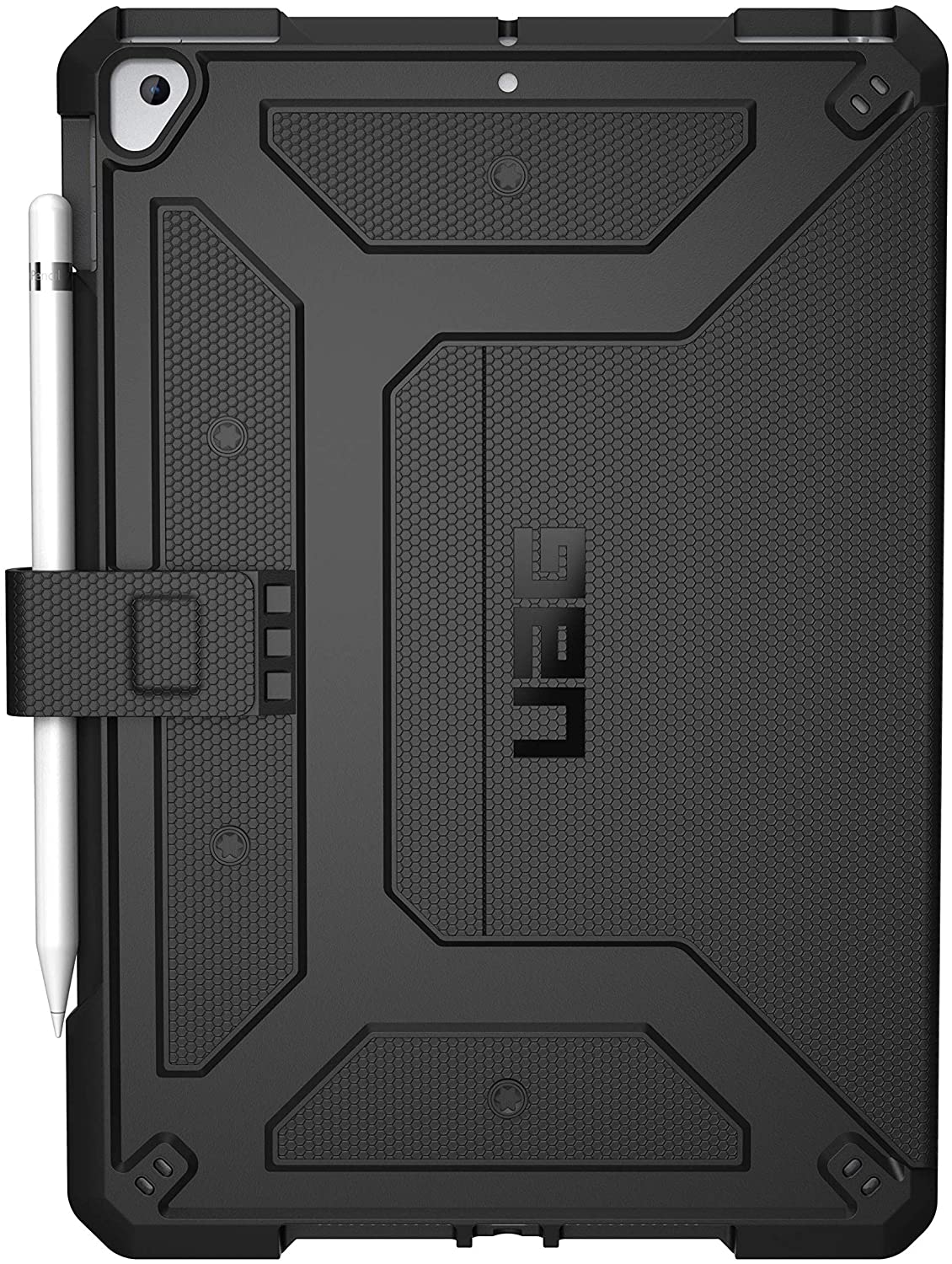 UAG iPad 10.2 inch 2019/2020 Metropolis Rugged Heavy Duty Protective Cover Multi-Angle Viewing Folio Stand with Pencil Holder