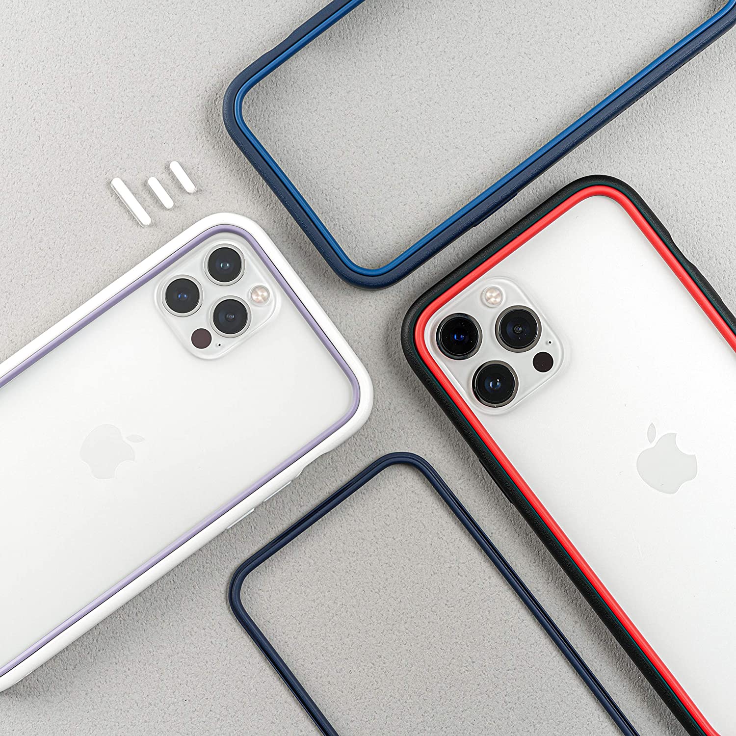 RhinoShield CrashGuard NX iPhone 12/Pro/ProMax Ungu Lavender Penyerap Hentakan Rekaan Slim 3.5M / 11 kaki Sarung Bampar