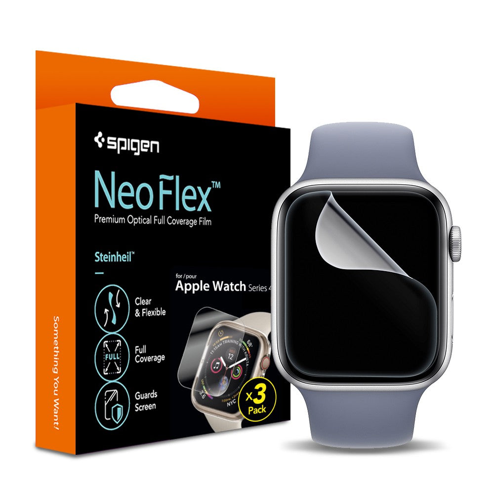 Spigen Neo Flex Apple Watch Siri 6, 5, 4 & SE Pelindung Skrin 40mm / 44mm