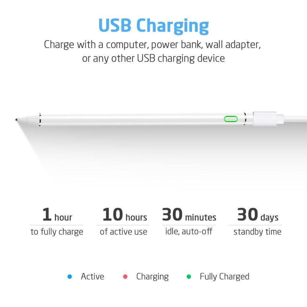 ESR Digital Stylus Smart Pencil Pen for All Touch Screen Devices iPad/iPhone/Android/Samsung/Tablet/Google/Huawei