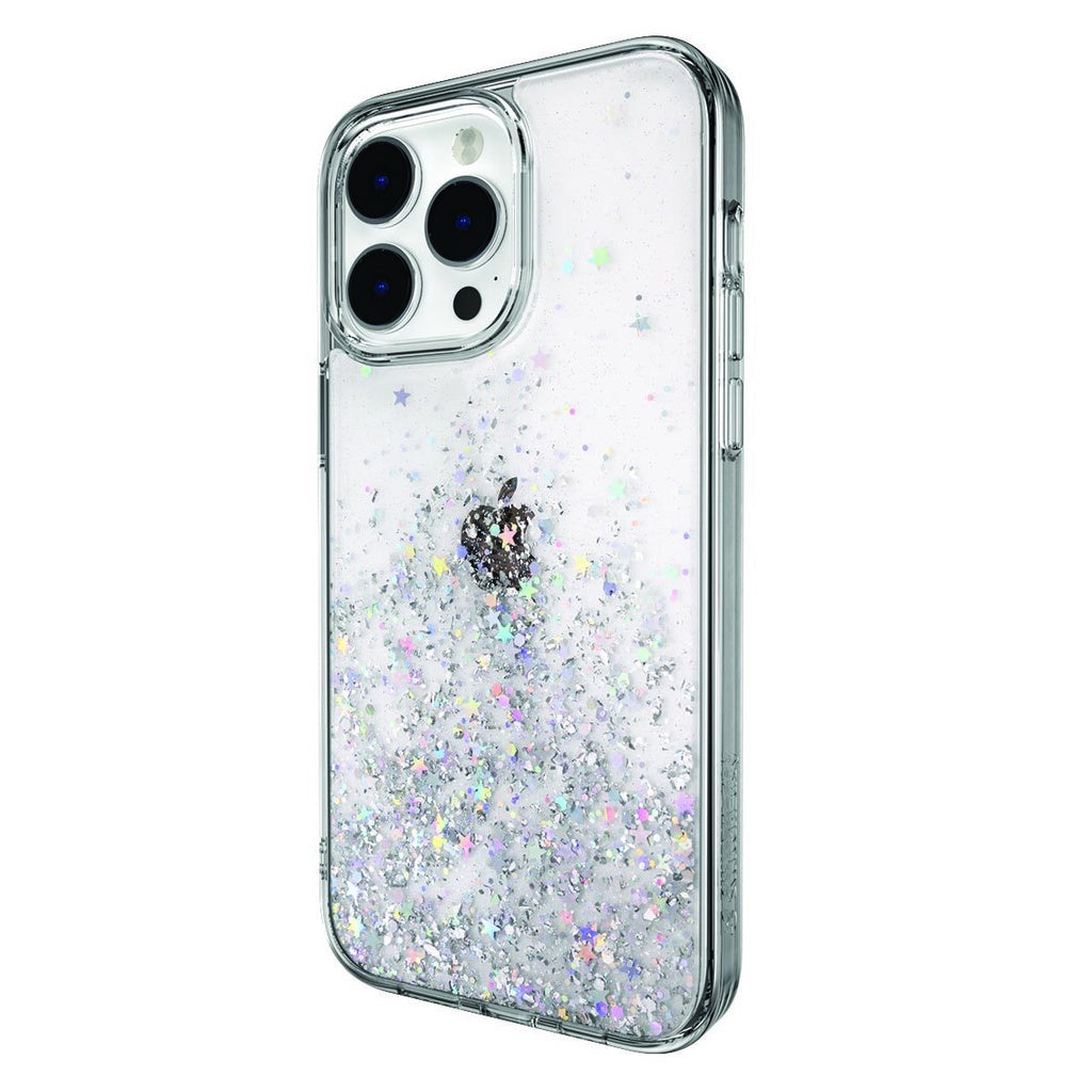 SwitchEasy Starfield 3D Glitter Resin Case Serasi untuk iPhone 14 / Plus / Pro Max Cover