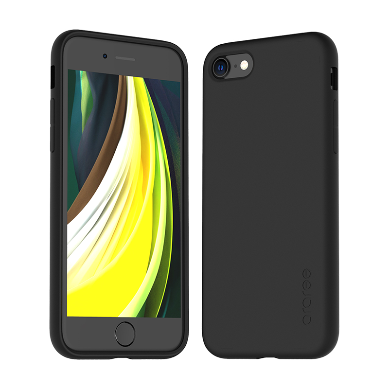 Araree A-Fit iPhone SE (2020) Sarung Sarung Hitam
