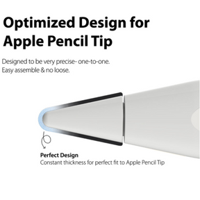 Araree A-Tip for Apple Pencil 1st & 2nd Generation (9 PCS) - Clear / White / Black