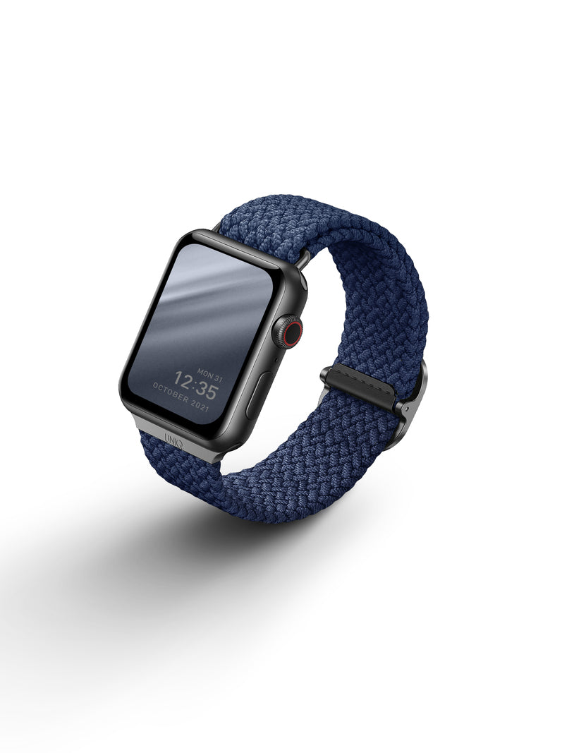 UNIQ ASPEN Tali Gelung Jalinan Boleh Laras Siri Jam Apple 7/6/5/4/SE 45mm/44mm/42mm