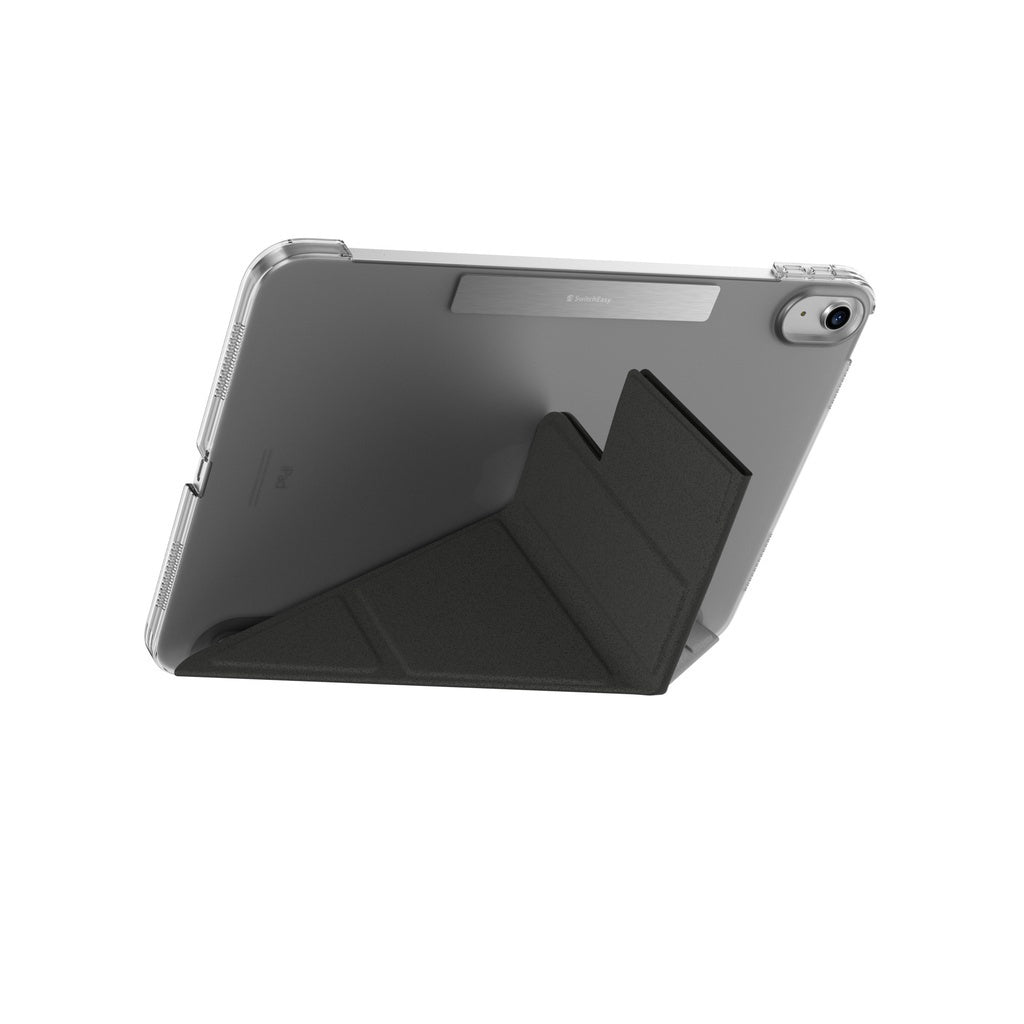 Sarung Bogel SwitchEasy Origami Serasi untuk iPad (2022) 10.9 inci Hitam