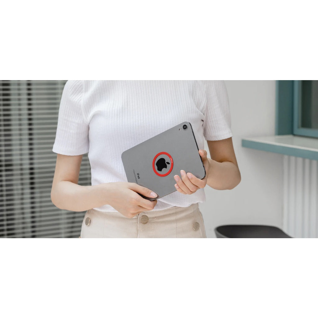 SwitchEasy MagEasy Sticker MagSafe Ring Midnight Black Compaitble untuk iPhone 14 / 13 / 12 Pro Max Menyokong Pengecas Wayarles Qi