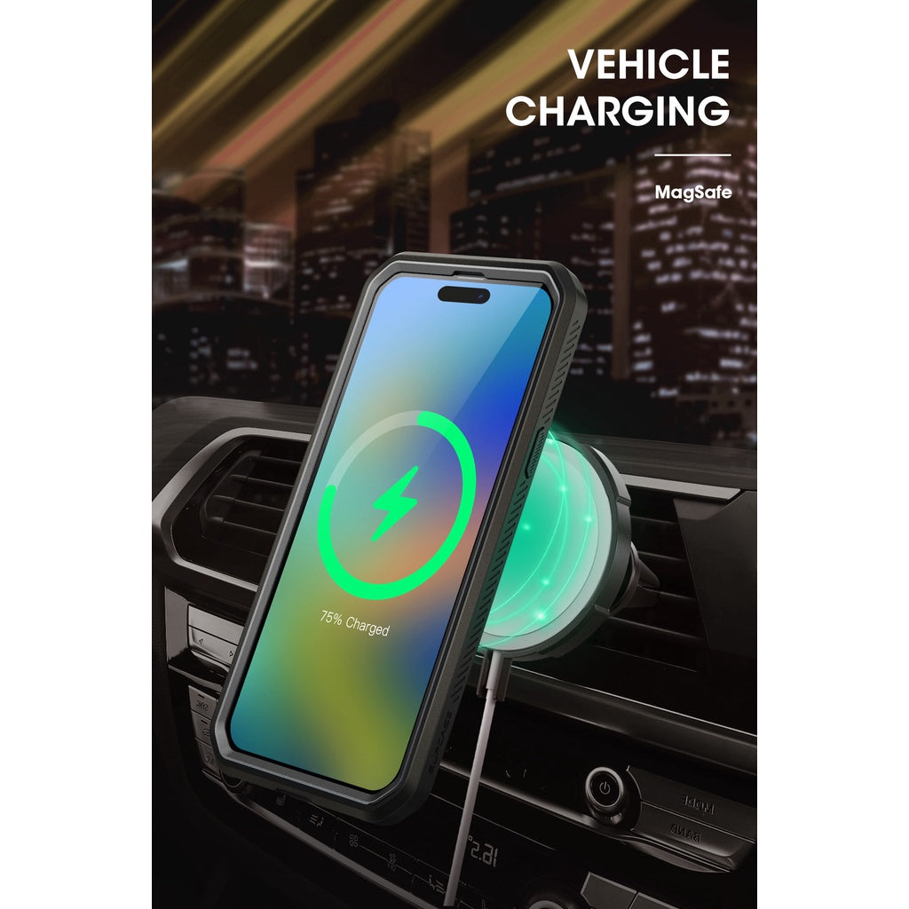 SUPCASE Unicorn Beetle Pro Mag Case untuk iPhone 14 Pro / Max / Plus MagSafe Lasak Pelindung Skrin Terbina Dalam Kickstand