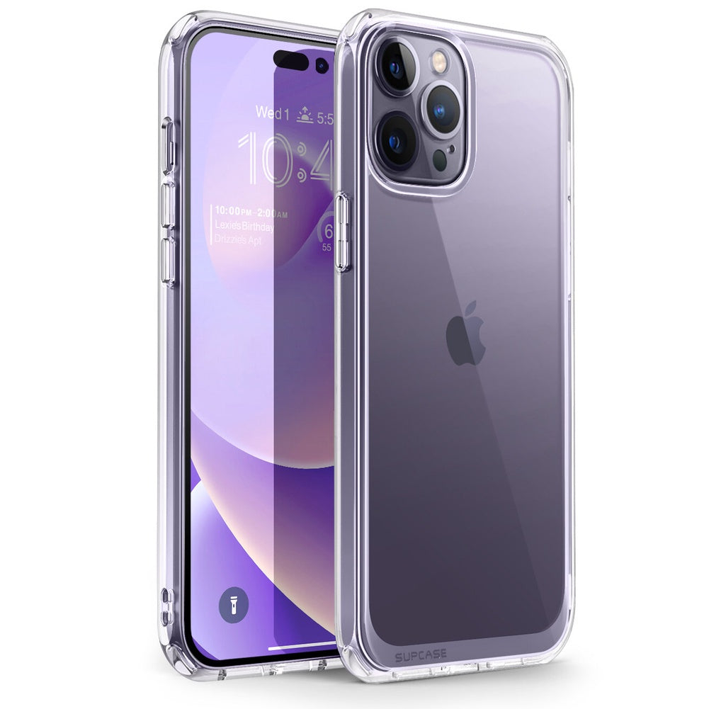 SUPCASE Sarung Siri Gaya Unicorn Beetle untuk iPhone 14 / Pro / Plus / Pro Max Premium Hybrid Protective Slim Clear Case