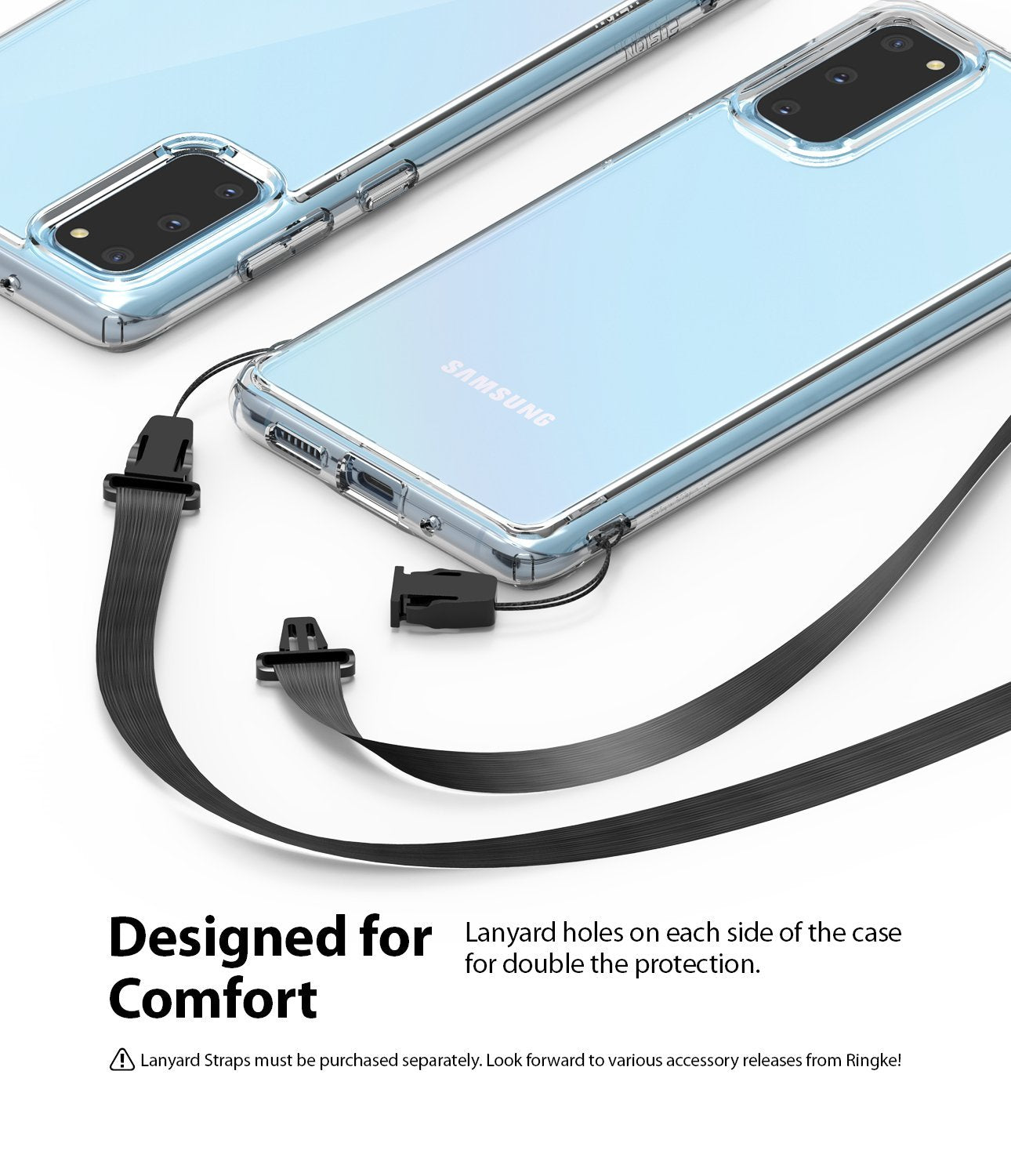 Ringke Fusion Galaxy S20 / S20 Plus / S20 Ultra Transparent Anti-Scratch Case