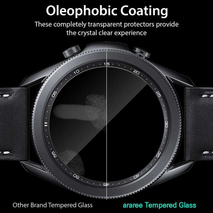 Araree Sub-Core Samsung Galaxy Watch 3 Glass Screen Protector 45mm & 41mm