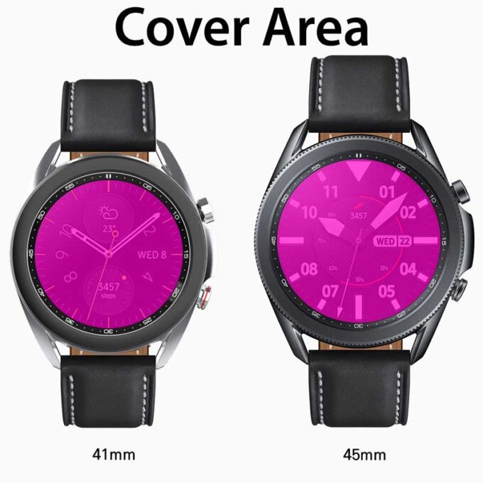 Araree Sub-Core Samsung Galaxy Watch 3 Glass Screen Protector 45mm & 41mm