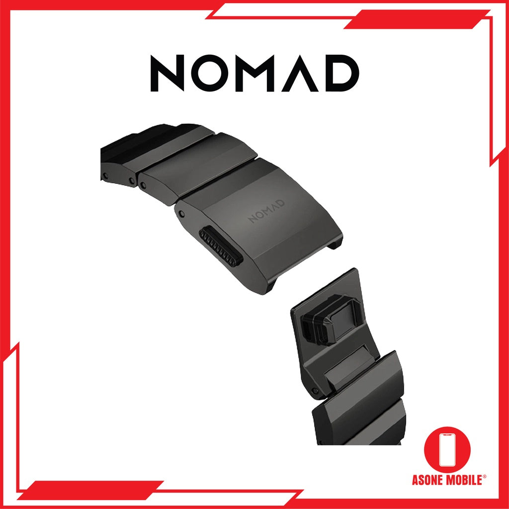 Nomad Steel Band Version 2 compatible for Apple Watch Series SE/Ultra/8/7/6/5/4/3/2