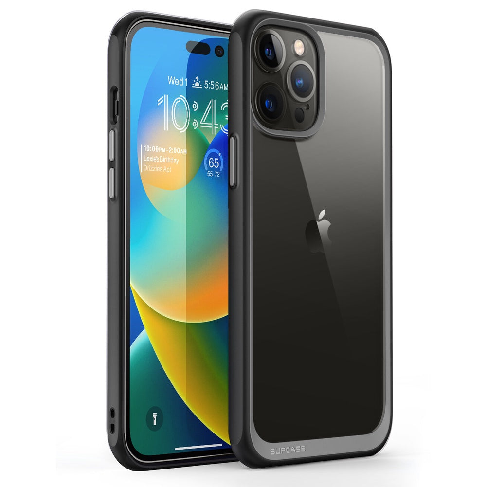 SUPCASE Sarung Siri Gaya Unicorn Beetle untuk iPhone 14 / Pro / Plus / Pro Max Premium Hybrid Protective Slim Clear Case