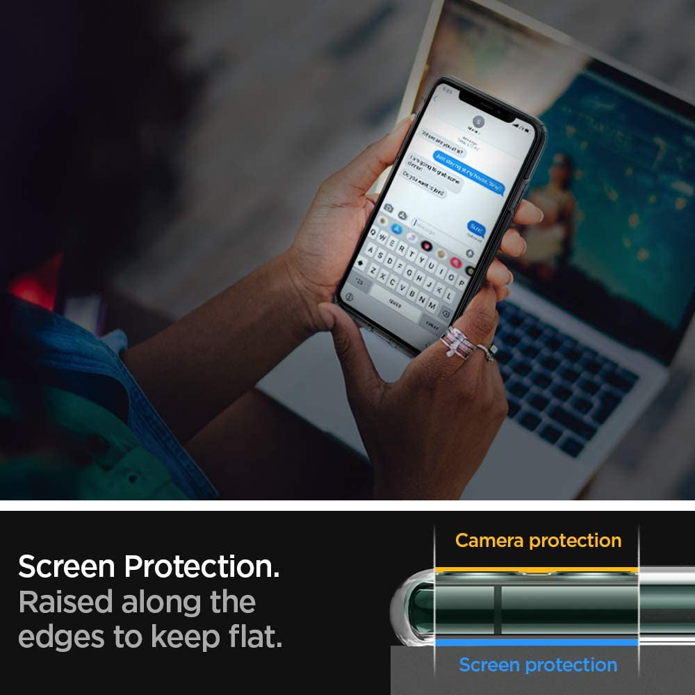 Spigen Crystal Flex Crystal Clear Designed for iPhone 11 Pro / Pro Max Case
