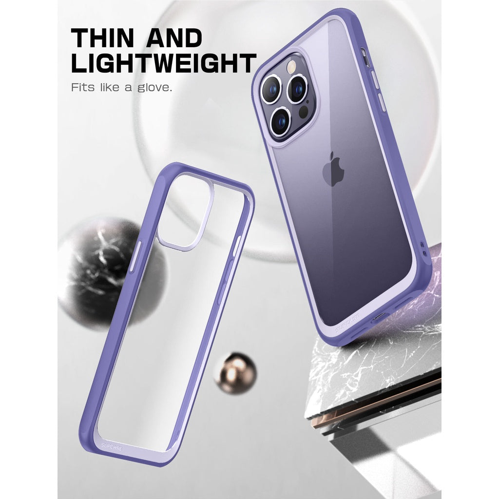 SUPCASE Sarung Siri Gaya Unicorn Beetle untuk iPhone 14 / Pro / Plus / Pro Max Premium Hybrid Protective Slim Clear Case