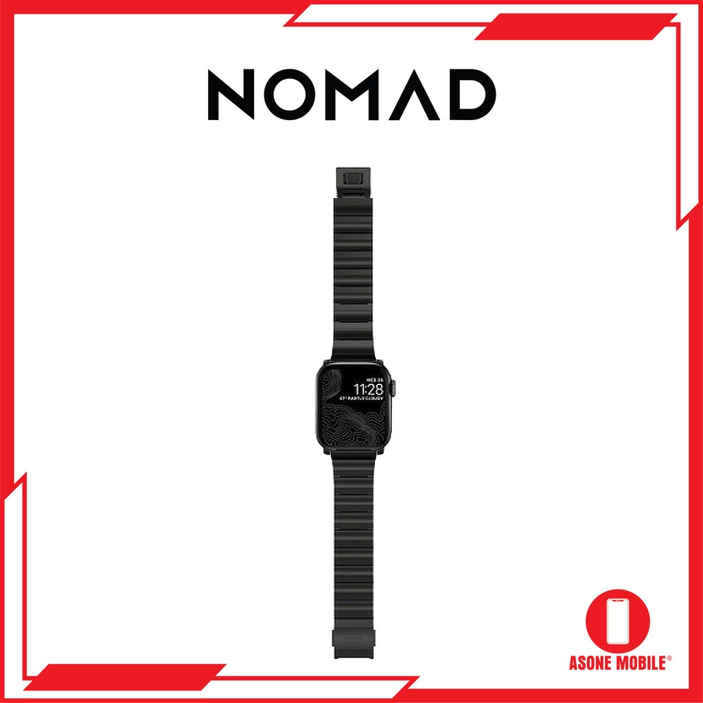 Nomad Steel Band Version 2 compatible for Apple Watch Series SE/Ultra/8/7/6/5/4/3/2