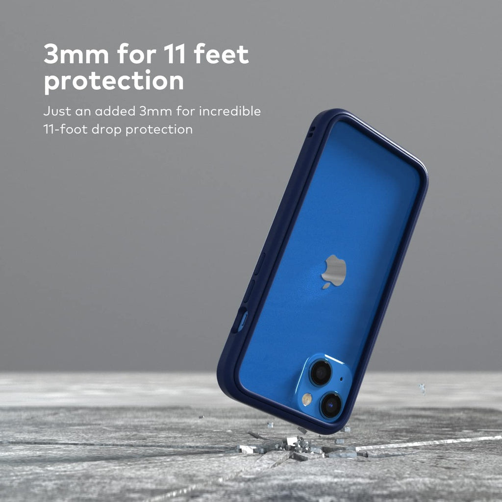RHINOSHIELD CrashGuard NX Bumper Case Serasi dengan iPhone 14 / Plus / Pro / Pro Max Rekaan Slim Penyerap Kejutan