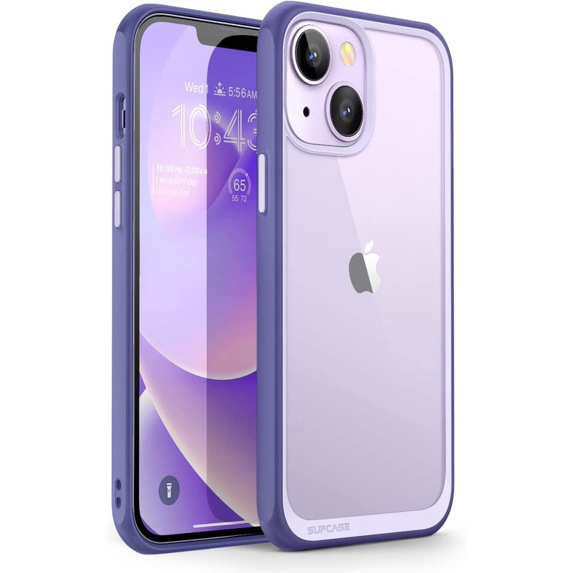 SUPCASE Sarung Siri Gaya Unicorn Beetle untuk iPhone 14 / iPhone 13 6.1 Inci, Sarung Cerah Pelindung Hibrid Premium
