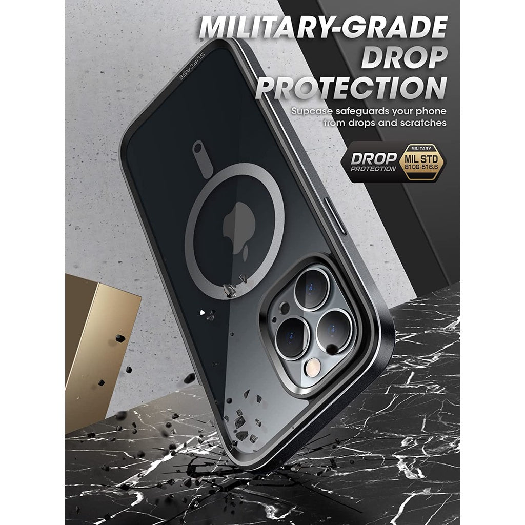 SUPCASE Unicorn Beetle Edge Mag Case for iPhone 14 Pro Max 6.7 MagSafe Slim Frame Clear Protective Case