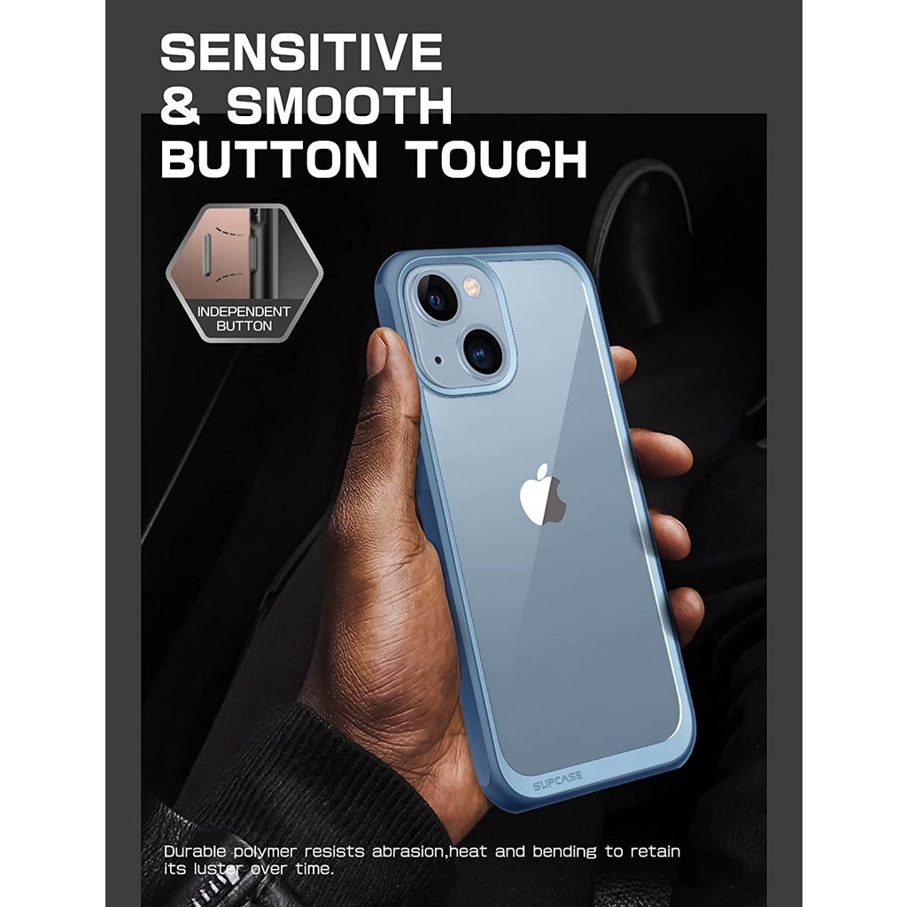 SUPCASE Sarung Siri Gaya Unicorn Beetle untuk iPhone 14 / iPhone 13 6.1 Inci, Sarung Cerah Pelindung Hibrid Premium