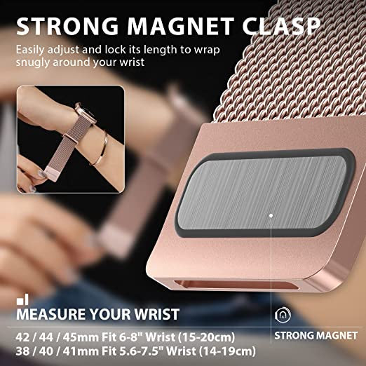 Jalur Gelung Jam Tangan Keluli Tahan Karat SwitchEasy Mesh untuk Siri Jam Tangan Apple Ultra 49mm & 45mm 44mm / SE / 8 /7 /6 /5 /4 /3 /2