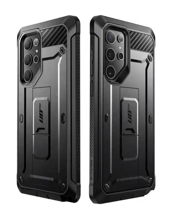 SUPCASE UB PRO Samsung Galaxy S22 / Plus / Ultra Case (2022) Penutup Sarung Penuh Badan TANPA Pelindung Skrin Terbina dalam Hitam